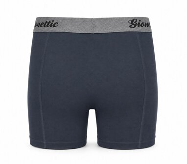 Bamboe Gionettic 3-pack  Heren boxershorts Antraciet