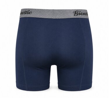 Gionettic Modal 3-pack Heren boxershorts Marine